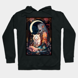 A Girl and her Tiger Companion Hoodie